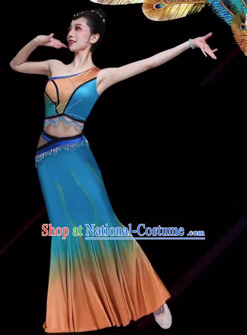 Xishuangbanna Dai Costume Female Dai Dance Costume Art Test Dai Dance Performance Costume Children Dai Dance Skirt