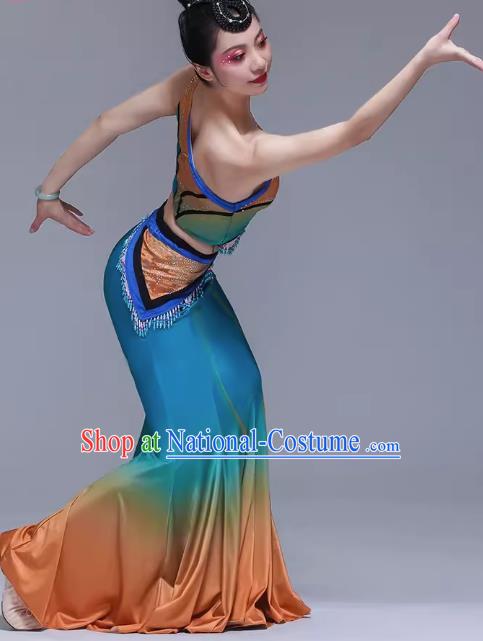 Xishuangbanna Dai Costume Female Dai Dance Costume Art Test Dai Dance Performance Costume Children Dai Dance Skirt