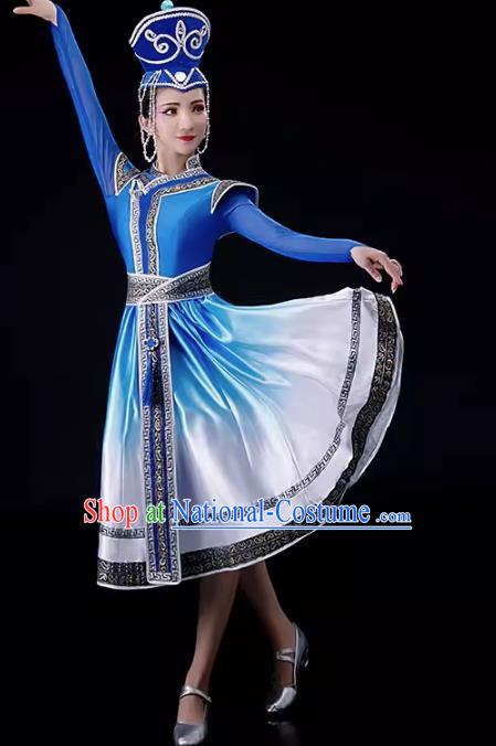 Mongolian Dance Costumes Women Ethnic Minority Dance Costumes New Suit Opening Dance Big Swing Skirt Costumes