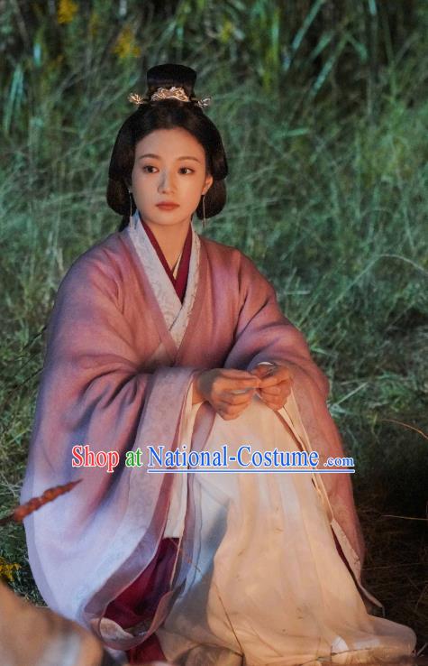 TV Series An Ancient Love Song China Queen Lu Yuan Costumes Qin Dynasty Empress Hanfu Dresses