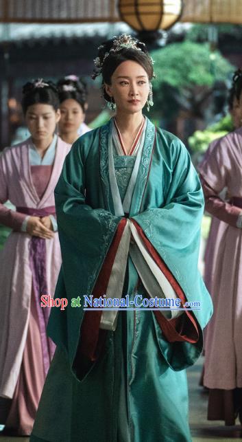 China Ancient Noble Countess Clothing Drama Destined Chang Feng Du Song Dynasty Matriarch Costumes