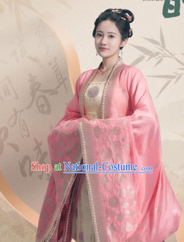 China Ancient Noble Woman Costumes Romantic Drama New Life Begins Princess Consort Seventh Clothing