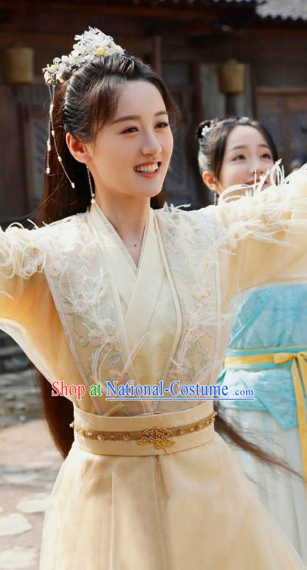 China Ancient Royal Infanta Costumes Romantic Drama My Sassy Princess Noble Beauty Liu Ling Dresses