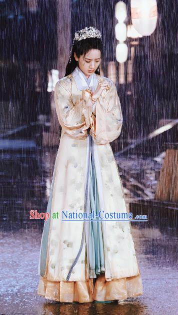 Romantic Drama My Sassy Princess Noble Beauty Liu Ling Dresses China Ancient Ming Dynasty Royal Infanta Costumes