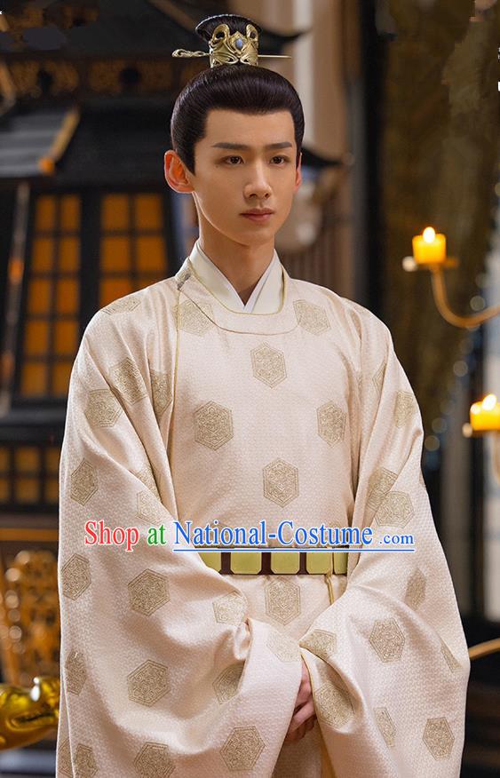 China Ancient Prince Costumes Romantic Drama New Life Begins Fourth Young Lord Yin Zheng Clothing