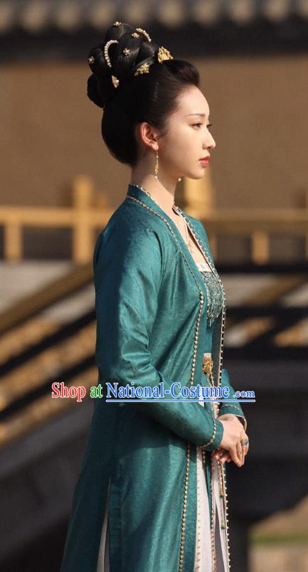 China Ancient Song Dynasty Royal Infanta Costumes Romantic Drama New Life Begins Princess Consort Yuan Ying Dresses