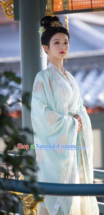 TV Series New Life Begins Li Wei Garment Costumes China Ancient Court Lady Clothing Song Dynasty Princess Consort Dress