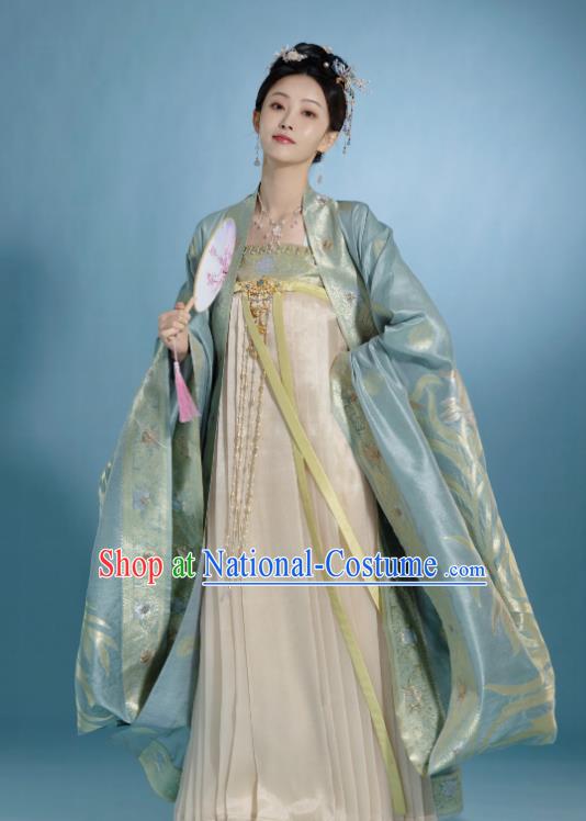 China Ancient Princess Consort Clothing Song Dynasty Royal Rani Dress TV Series New Life Begins An Xiyuan Garment Costumes