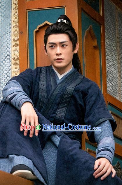 Romantic Drama Destined Chang Feng Du Shen Ming Replica Garments China Song Dynasty Warrior Costumes Ancient Swordsman Clothing