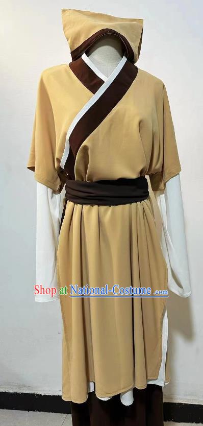 Top Stage Performance Costume China Ancient Ming Dynasty Medical Scientist Li Shizhen Clothing