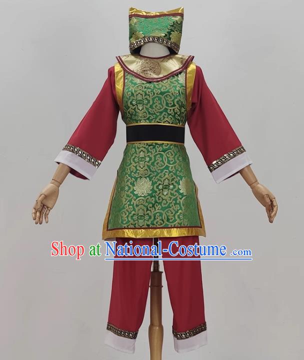 Opera Harlequin Costume Xiaosheng Clothes Shaoxing Opera Huangmei Opera Costumes Butler Costumes Opera Costumes Cantonese Opera Clown