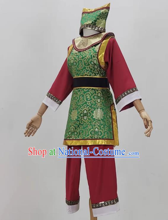 Opera Harlequin Costume Xiaosheng Clothes Shaoxing Opera Huangmei Opera Costumes Butler Costumes Opera Costumes Cantonese Opera Clown