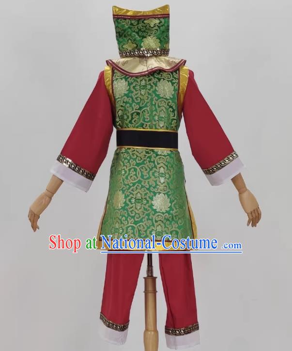 Opera Harlequin Costume Xiaosheng Clothes Shaoxing Opera Huangmei Opera Costumes Butler Costumes Opera Costumes Cantonese Opera Clown