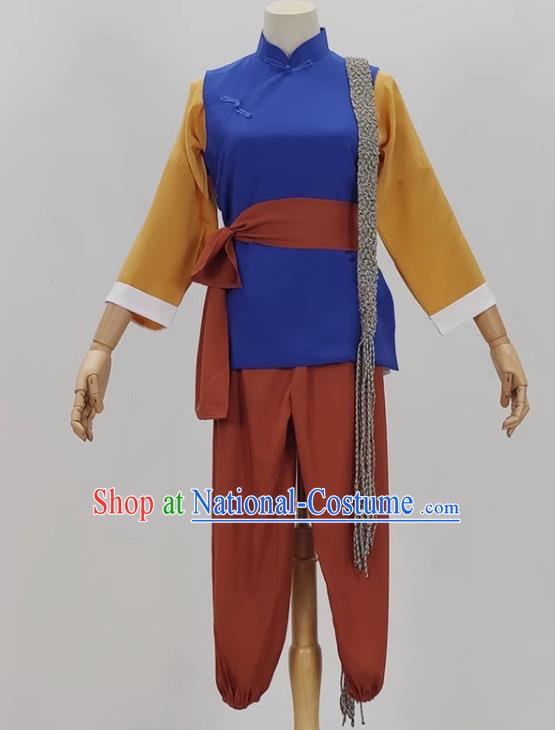 Yue Opera Zhang Hupong Costumes Costumes Huangmei Opera Costumes Poor Old Students Servants