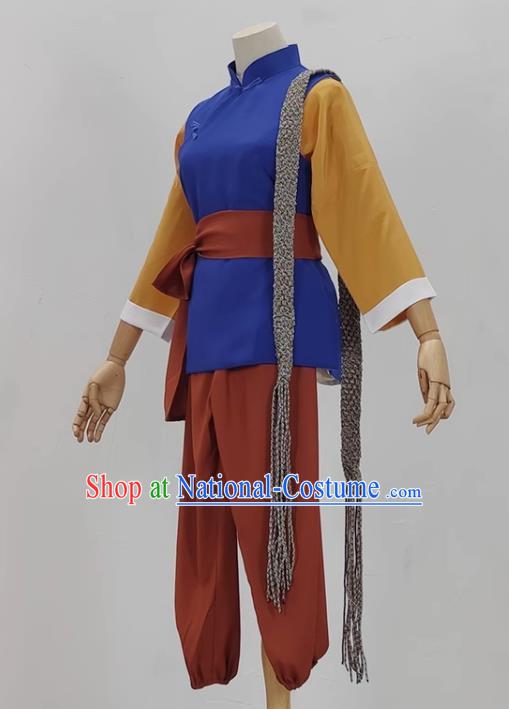 Yue Opera Zhang Hupong Costumes Costumes Huangmei Opera Costumes Poor Old Students Servants