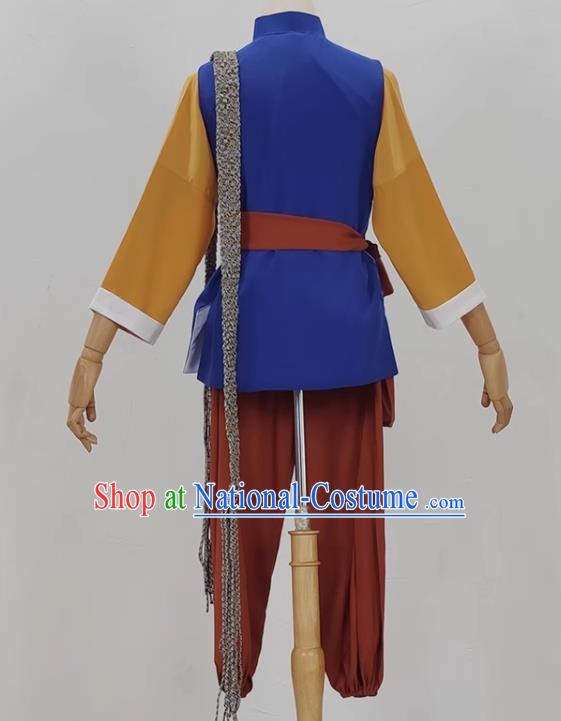 Yue Opera Zhang Hupong Costumes Costumes Huangmei Opera Costumes Poor Old Students Servants