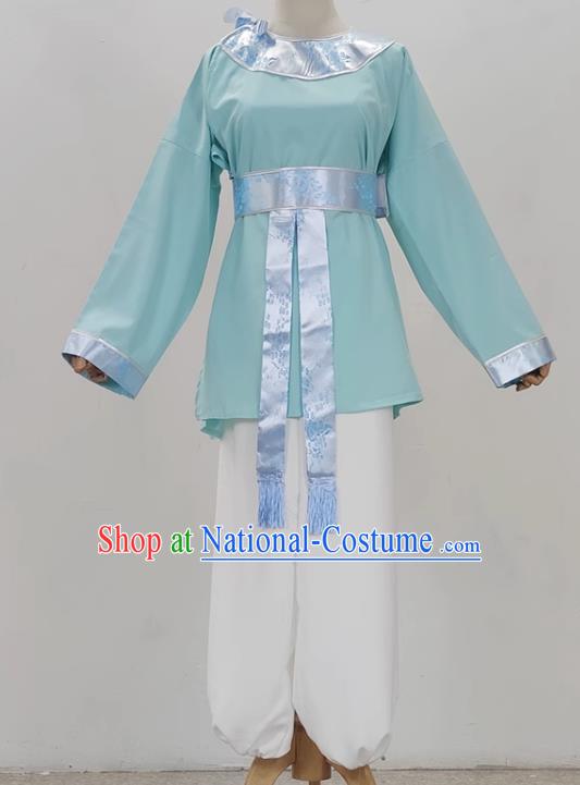 Yue Opera Splitting The Mountain To Save Mother Agarwood Costume Ancient Costume Round Neck Book Children Clothes Huangmei Opera Performance Clothes Baby Clothes