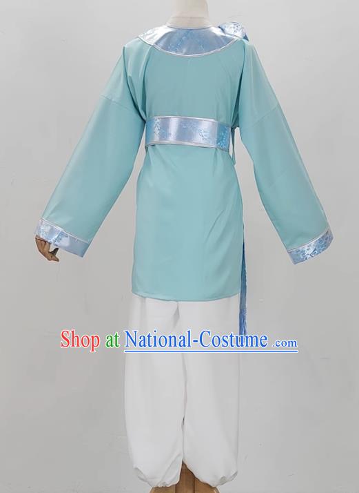 Yue Opera Splitting The Mountain To Save Mother Agarwood Costume Ancient Costume Round Neck Book Children Clothes Huangmei Opera Performance Clothes Baby Clothes