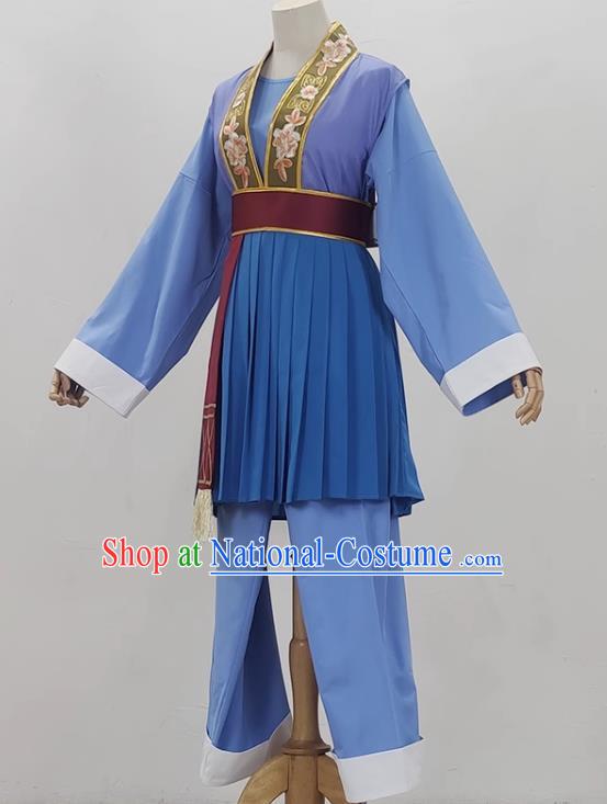 Yue Opera He Wenxiu Yang Mama Costumes Costumes Huangmei Opera Costumes Servant Lao Dan Clothes Opera Costumes