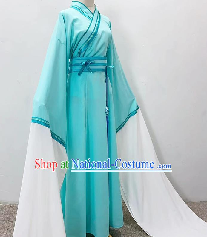 Ancient Costume Hua Dan Costume Yue Opera Huangmei Opera Performance Costume Jing Chai Ji Tou Jiangmin Female Opera Water Sleeve Dance Costume