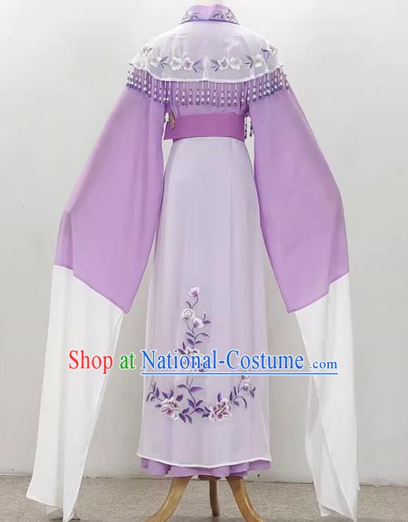 Purple Peony Hua Dan Miss Costume Princess Costume Drama Opera Yue Opera Qiong Opera Huangmei Stage Costume