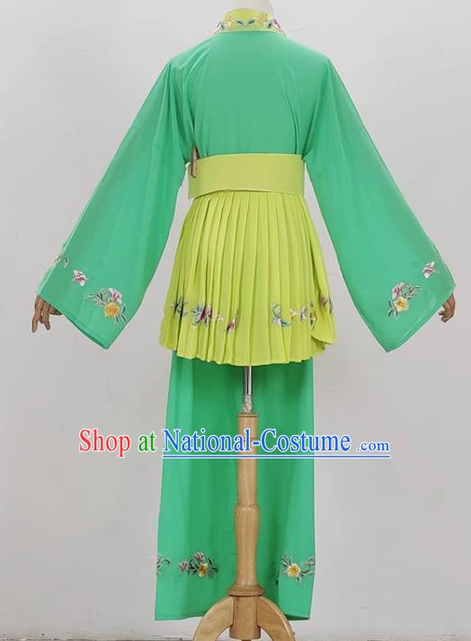 Green Opera Maid Costumes Ancient Costumes Shaoxing Opera Huangmei Opera Performance Costumes Five Girls Birthday Maid Costumes Stage Performance Costumes