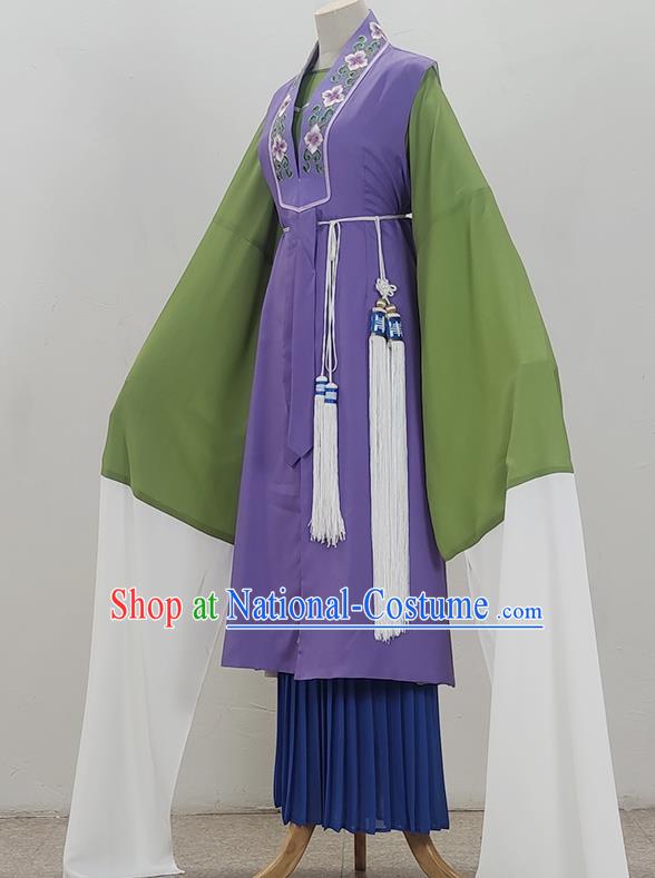 Yue Opera Lao Dan Costumes Ancient Costumes Film And Television Huangmei Opera Performance Costumes Kudan Tragedy Costumes