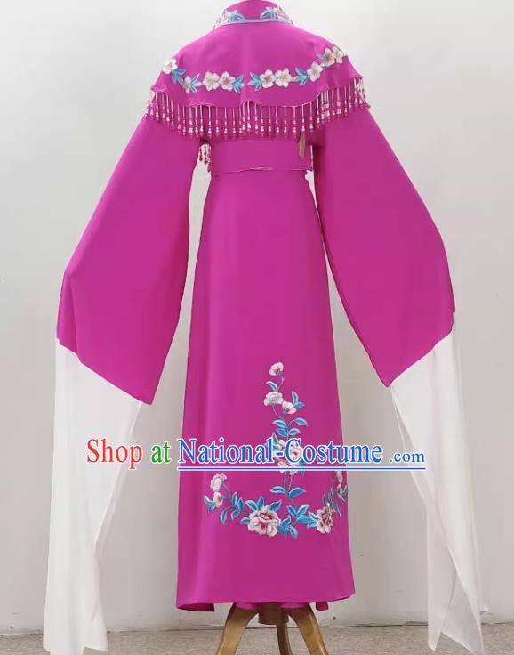 Magenta Peony Hua Dan Miss Costume Princess Costume Drama Opera Yue Opera Qiong Opera Huangmei Stage Costume