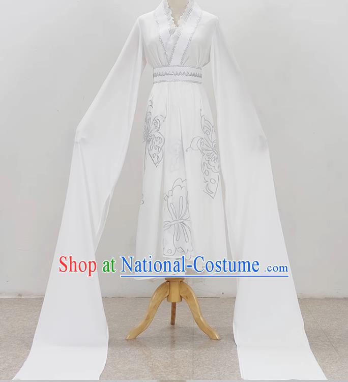 Big Butterfly Splitting Coffin Costume Huangmei Opera Costume New Water Sleeve Hua Dan Clothes Opera Dance