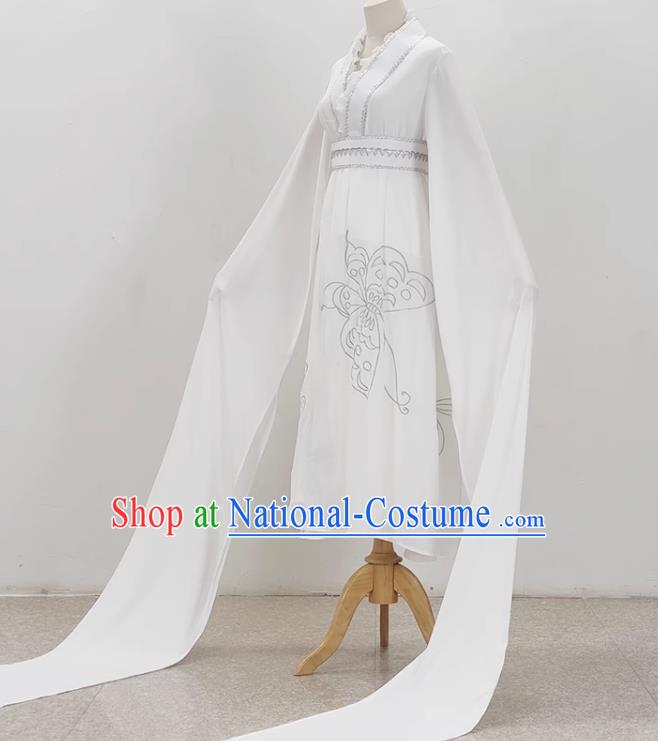 Big Butterfly Splitting Coffin Costume Huangmei Opera Costume New Water Sleeve Hua Dan Clothes Opera Dance