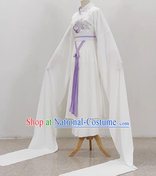 Opera Coffin Splitting Costumes Ancient Costumes Shaoxing Opera Huangmei Opera Costumes Long Water Sleeves Huadan Costumes Dance Performance Costumes