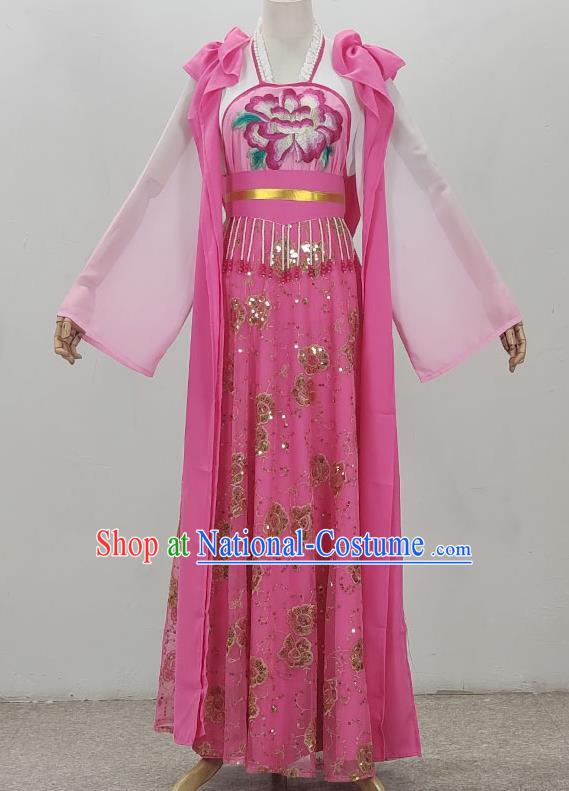 Pink Palace Maid Costume Costume Opera Dance Performance Costume Yue Opera Huangmei Opera Drama Maid Costume