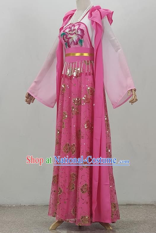 Pink Palace Maid Costume Costume Opera Dance Performance Costume Yue Opera Huangmei Opera Drama Maid Costume