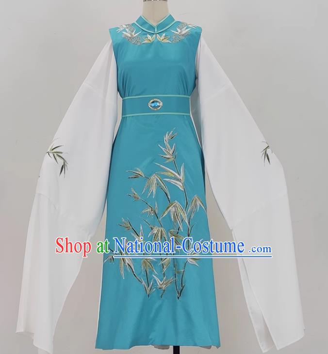 Yue Opera Jia Baoyu Costume Costume Costume Huangmei Opera Niche Vest Embroidered With Bamboo Leaves