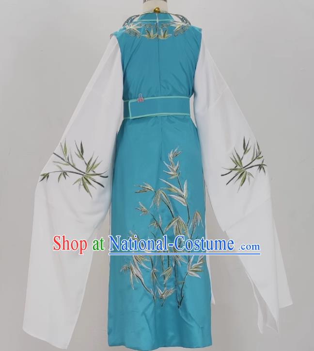 Yue Opera Jia Baoyu Costume Costume Costume Huangmei Opera Niche Vest Embroidered With Bamboo Leaves