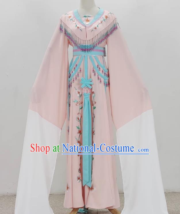 Light Pink Yue Opera Hua Dan Costume Costume Performance Costume Miss Costume Opera Stage Performance Costume