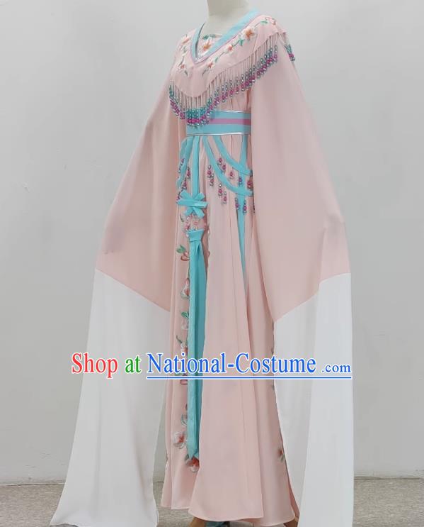 Light Pink Yue Opera Hua Dan Costume Costume Performance Costume Miss Costume Opera Stage Performance Costume