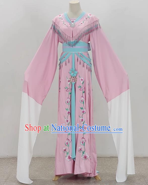 Pink Yue Opera Hua Dan Costume Costumes Miss Costumes Opera Stage Performance Costumes