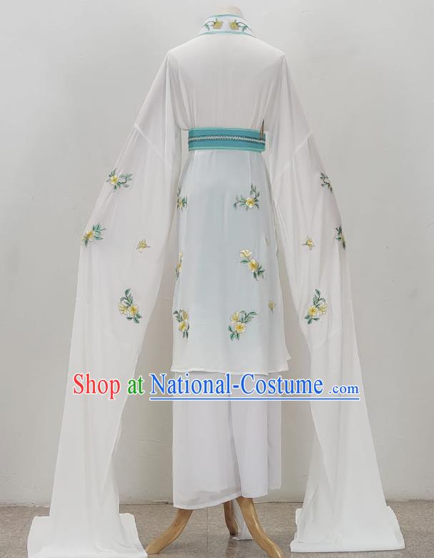 Yue Opera Hua Dan Costumes Huangmei Opera Costumes Long Water Sleeves Opera Dance Performance Costumes