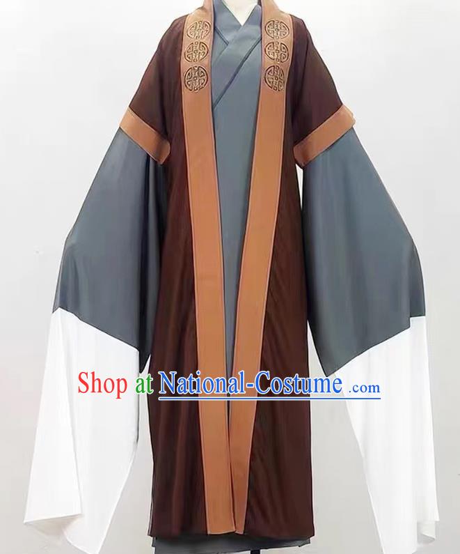 Yue Opera Laosheng Costumes Ancient Costumes Huangmei Opera Performance Costumes Drama Waistcoat Qiong Opera Cantonese Opera Costumes