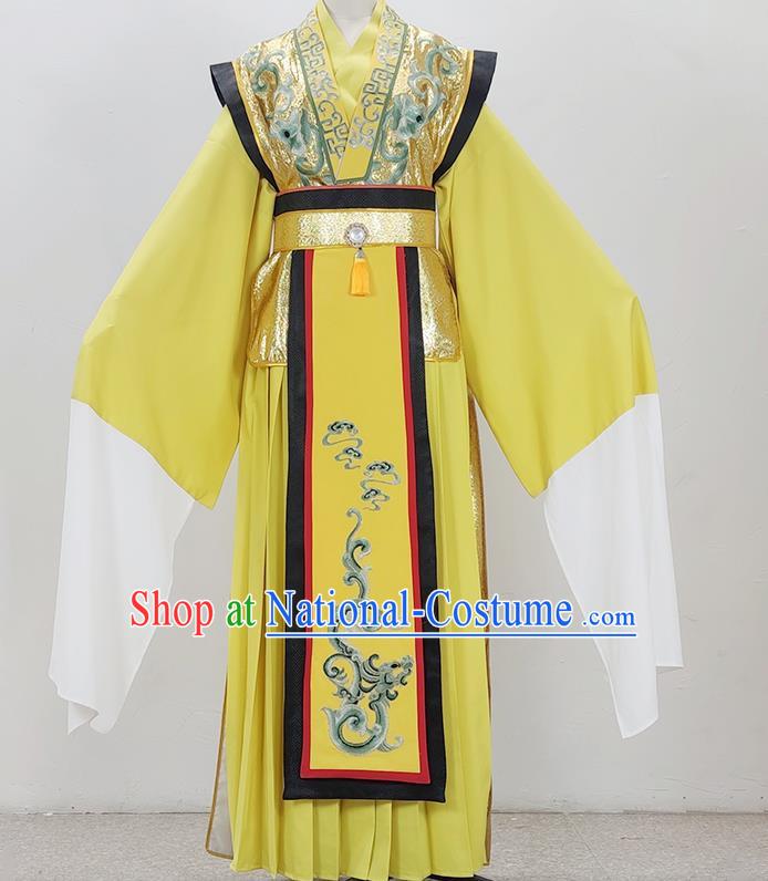 Drama Costumes Ancient Costumes New Shaoxing Opera Xiaosheng Clothes Huangmei Opera Performance Costumes Emperor Dragon Robes Opera Costumes