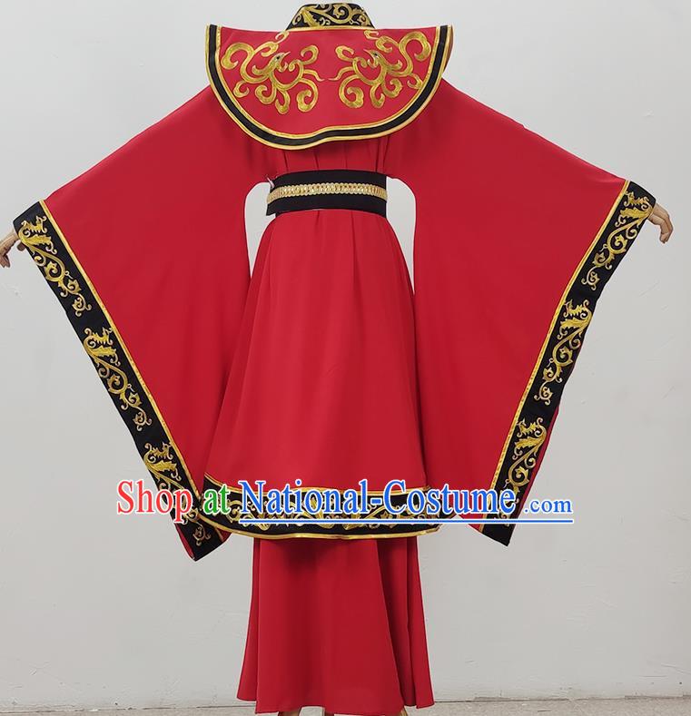 Drama Queen Zhen Huan Costumes Ancient Costumes Shaoxing Opera Huangmei Opera Costumes New Large Sleeve Huadan Clothes Opera Costumes