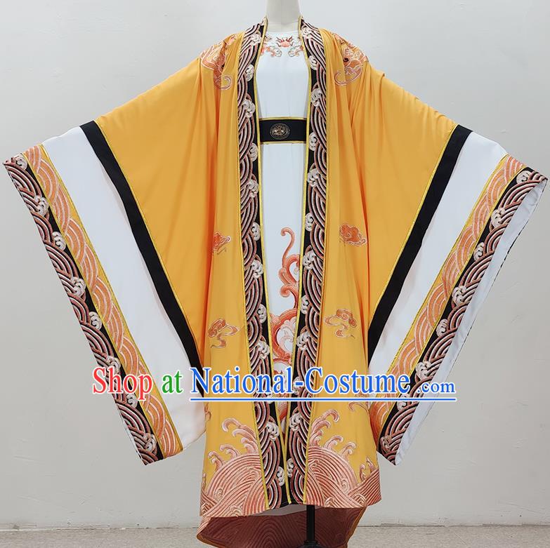 Drama Big Sleeved Emperor Costumes Ancient Costumes Shaoxing Opera Huangmei Opera Costumes New Xiaosheng Clothes Prince