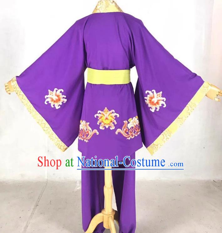 Purple Drama Zhu Bajie Costume Ancient Costume Yue Opera Huangmei Opera Costume Large Sleeved Student Clothes