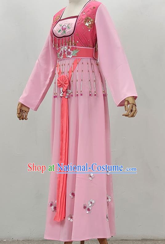 Maid And Palace Maid Split Embroidered Yue Opera Hua Dan Costume Drama Opera Performance Costume Dance Costume