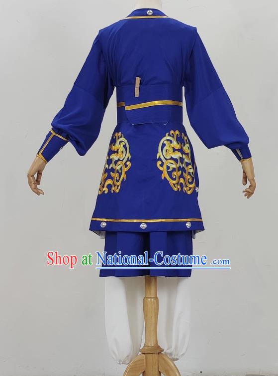 High End Troupe Dragon Embroidered Military Uniforms Yue Opera Drama Costumes Huangmei Opera And Qiong Opera Costumes Dance Costumes