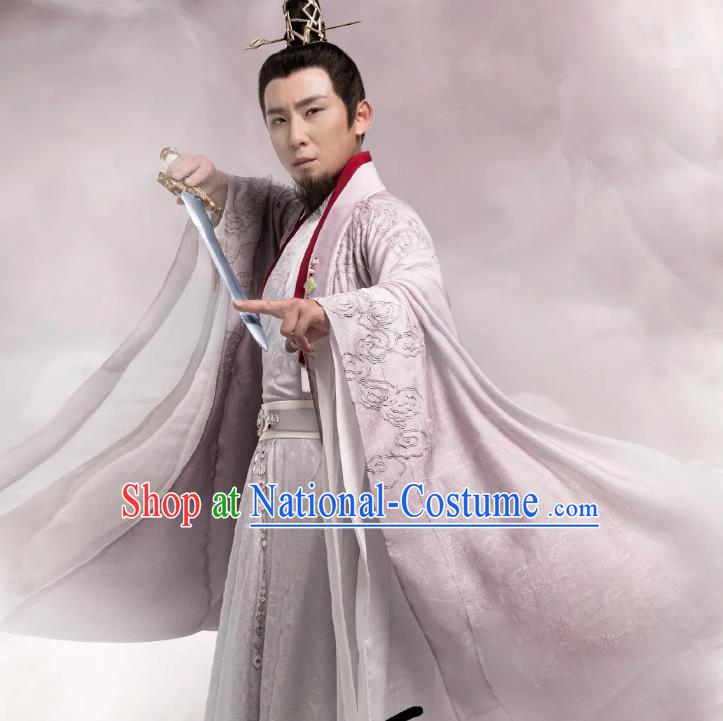 China Ancient Superhero Costumes Romance Drama The Journey of Chong Zi  Immortal Chief Lan Clothing