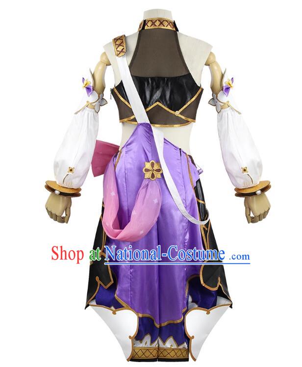 Genshin Cosplay Dolly Costume Young Lady Dress Handmade Role Playing Clothing