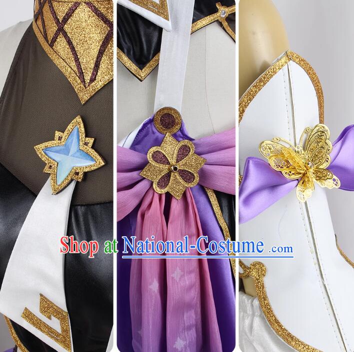 Genshin Cosplay Dolly Costume Young Lady Dress Handmade Role Playing Clothing