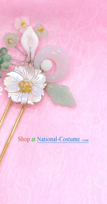 Korean Bride Hair Jewelry Handmade Hairpin Korea Ancient Palace Lady Headpiece